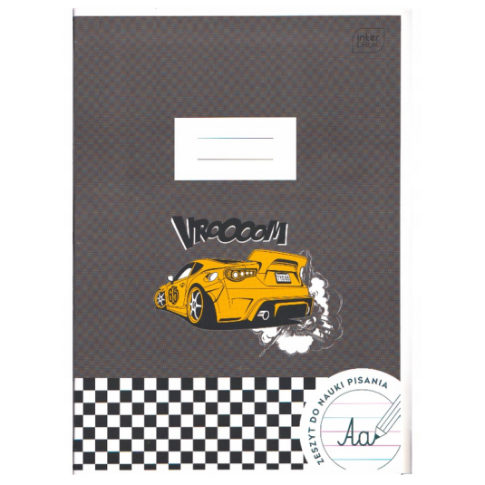 Zeszyt A4 w linię INTERDRUK 32 kartkI UV BOYS