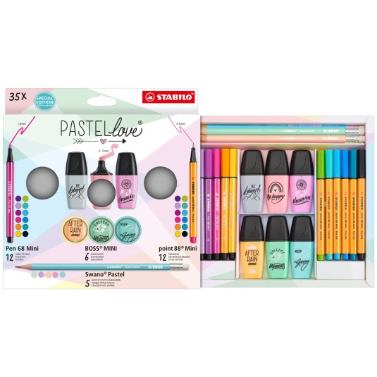 STABILO PASTELLOVE ZESTAW 35 SZT.