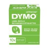 Dymo oryginalny taśma do drukarek etykiet, Dymo, 59421, S0721510, czarny druk/biały podkład, 4m, 12mm, LetraTag taśma pa...