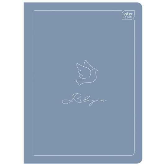 Zeszyt A5 INTERDRUK 32 kart. kratka RELIGIA