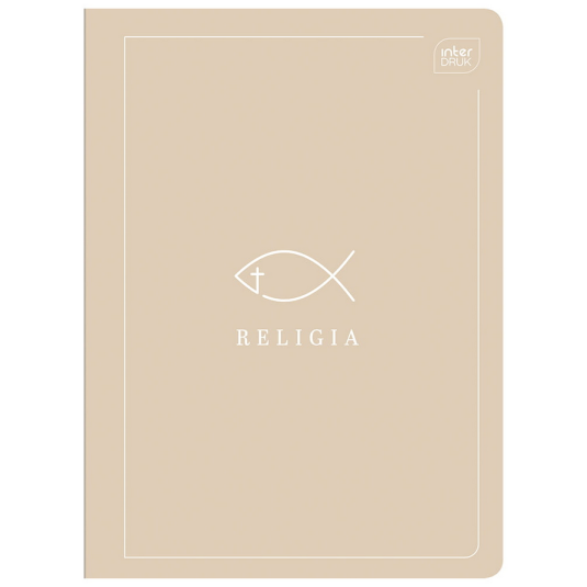 Zeszyt A5 INTERDRUK 32 kart. kratka RELIGIA