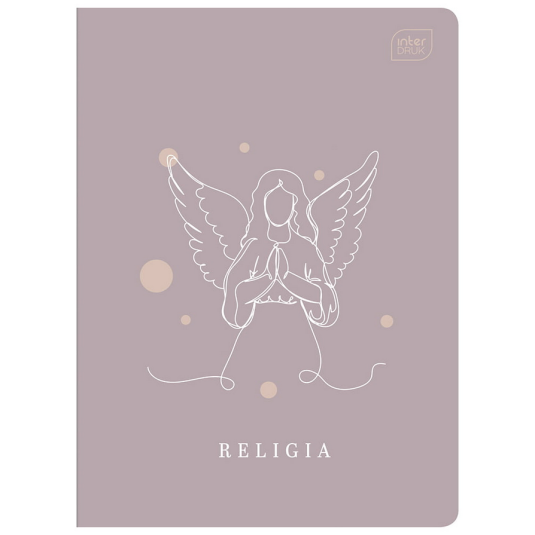 Zeszyt A5 INTERDRUK 32 kart. kratka RELIGIA