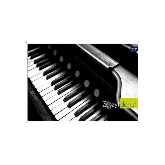 Zeszyt do nut A5 16 kartek do muzyki