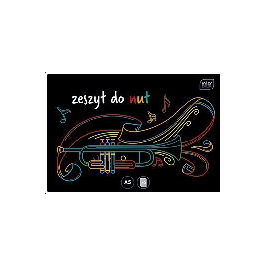 Zeszyt do nut A5 16 kartek do muzyki