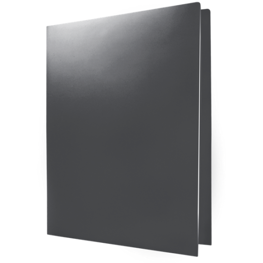 OFERTÓWKA PP, A4 Z DWIEMA KIESZENIAMI CZARNY