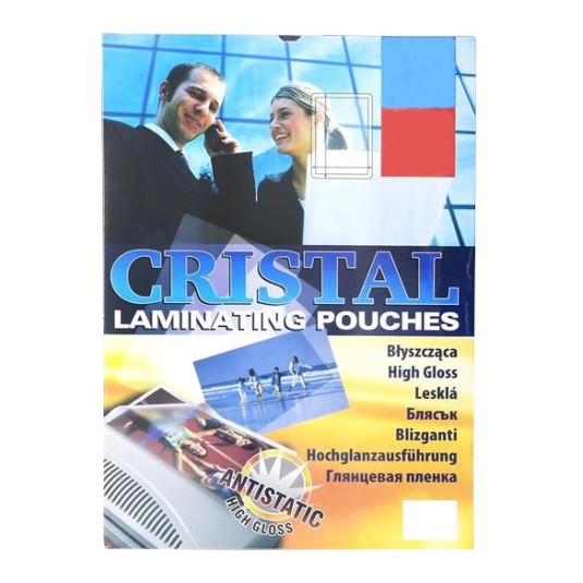 Folia laminacyjna A7 błyszcząca 80 mic, Argo, 80 x 111 mm, 100 sztuk