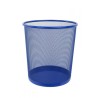 Kosz siatka niebieski okrągły 12 litrów