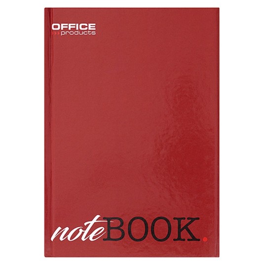 Brulion A4/96 kartek w kratkę twarda okładka kolor  mix