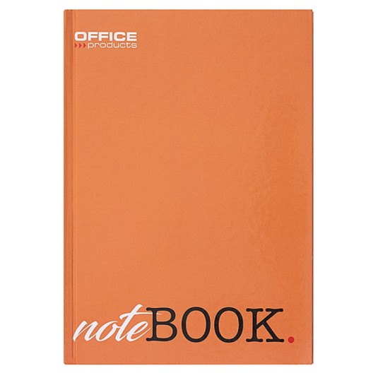 Brulion A4/96 kartek w kratkę twarda okładka kolor  mix