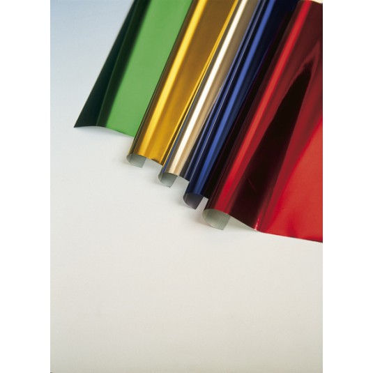 Metaliczna folia barwiąca złota - arkusze A4 op.100 sztuk