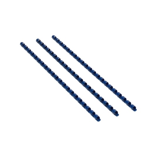 Grzbiety plastikowe do bindowania 8 mm niebieski