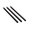 Grzbiety plastikowe do bindowania 10 mm czarny