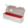 Grzbiety plastikowe do bindowania 12,5 mm czerwony