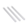 Grzbiety plastikowe do bindowania 16 mm biały