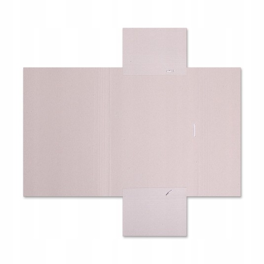 Teczka z gumką A4 BIGO biała karton