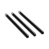 Grzbiety plastikowe do bindowania 22 mm czarny