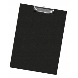 Clipboard deska z klipem A4 czarna podkładka