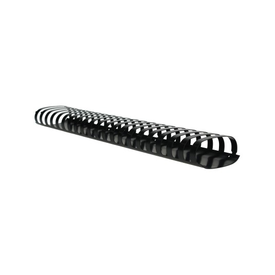 Grzbiety plastikowe do bindowania 32 mm czarny