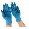 RĘKAWICE NITRYLOWE  NIEBIESKIE  ROZ S A'100 PLAST DIAGNOSTYCZNE