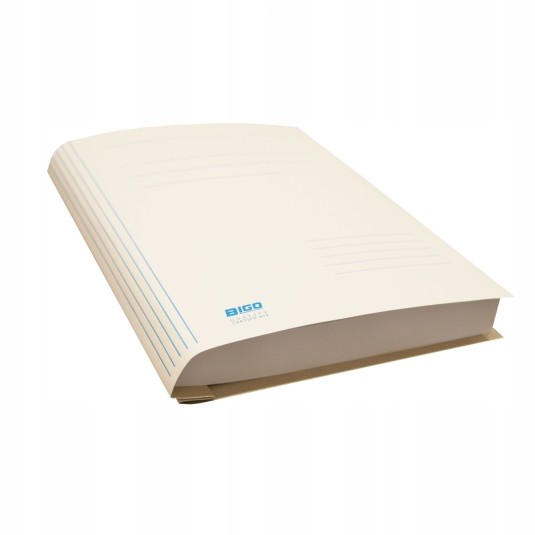 Skoroszyt z fałdą kartonowy A4 BIGO JAKOŚĆ