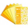 BLOK TECHNICZNY DECO YELLOW  A4 20 ARKUSZY 5 KOLORÓW 170g/m2 SCRAPBOOKING