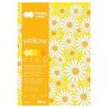 BLOK TECHNICZNY DECO YELLOW  A4 20 ARKUSZY 5 KOLORÓW 170g/m2 SCRAPBOOKING