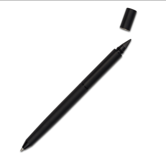 Duet 2w1 długopis i ołówek wieczny w pudełku czarny