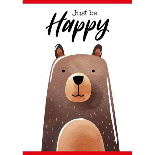 Zeszyt szkolny GIMBOO w 3 linie kolorowe 32 kartki miękka okładka