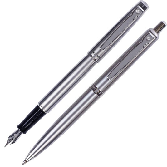 PIÓRO + DŁUGOPIS AUT. ZENITH 60 CLASSIC SILVER
