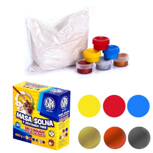 MASA SOLNA  ASTRA ZESTAW Z FARBAMI