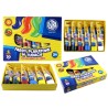 Farby plakatowe 6 kolorów w tubie 30 ml Astra