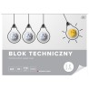 Blok techniczny A3 10 kartek 170 g/m2  Biały Interdruk