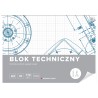 Blok techniczny A3 10 kartek 170 g/m2  Biały Interdruk