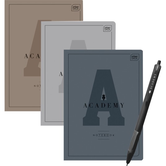 Zeszyt  Interdruk Academy A5/60 Linia  2+1