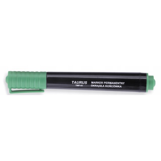 Marker permanentny okrągły 2,5 mm zielony 1 szt.