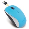 Mysz Genius NX-7000, 2.4 [GHz], optyczna, 3kl., 1 scroll, bezprzewodowa, niebieska, 1200DPI, Blue-Eye sensor 31030109109