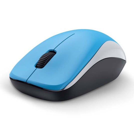 Mysz Genius NX-7000, 2.4 [GHz], optyczna, 3kl., 1 scroll, bezprzewodowa, niebieska, 1200DPI, Blue-Eye sensor 31030109109