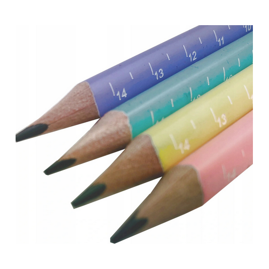 OŁÓWEK ASTRA PASTEL HB MIX KOLORÓW kpl 4 szt.