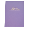 Okładka Praca Licencjacka oprawa kanałowa  AA  5 mm fioletowa
