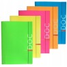 Teczka z gumką FLUO 350g mix kolorów 5 szt.