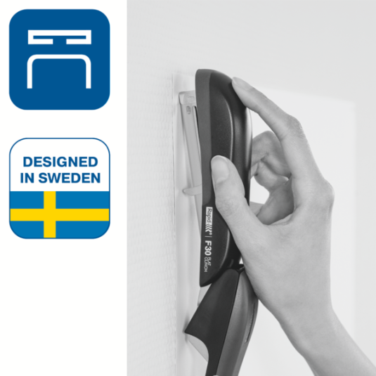 Zszywacz z płaskim zszywaniem F30 Rapid czerwony na 30 kartek