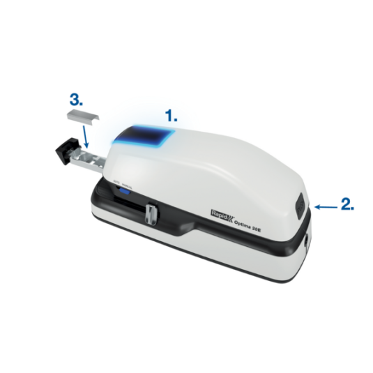 Zszywacz elektryczny RAPID Optima 20e biurowy do 20 kartek