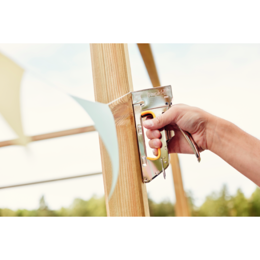 Zszywacz tapicerski taker Rapid R23E stalowy chrom na zszywki 13