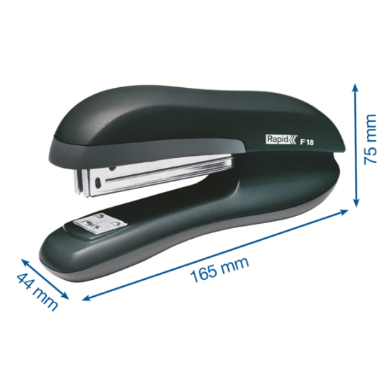 Zszywacz biurowy Rapid F18 czarny do 30 kartek 24/6 i 26/6