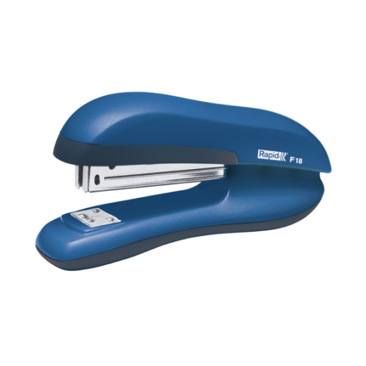 Zszywacz biurowy Rapid F18 niebieski do 30 kartek 24/6 26/6