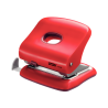 Dziurkacz biurowy do papieru RAPID FC30 czerwony do 30 kartek