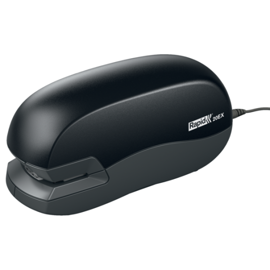 Zszywacz elektryczny RAPID 20EX czarny do 20 kartek