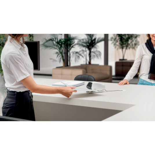 Zszywacz elektryczny do papieru Rapid Supreme 5025e biały do 20 kart.