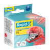 Zszywacz biurowy mini Rapid Colour'Breeze F4 fiolet do 10 kartek