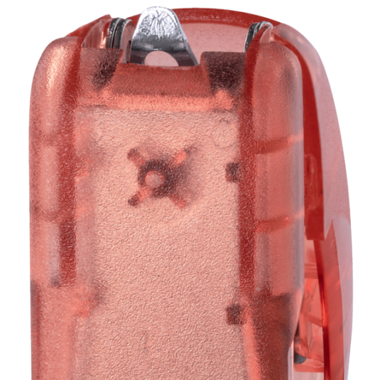 Zszywacz biurowy mini Rapid Colour'Breeze F4 czerwony do 10 kartek